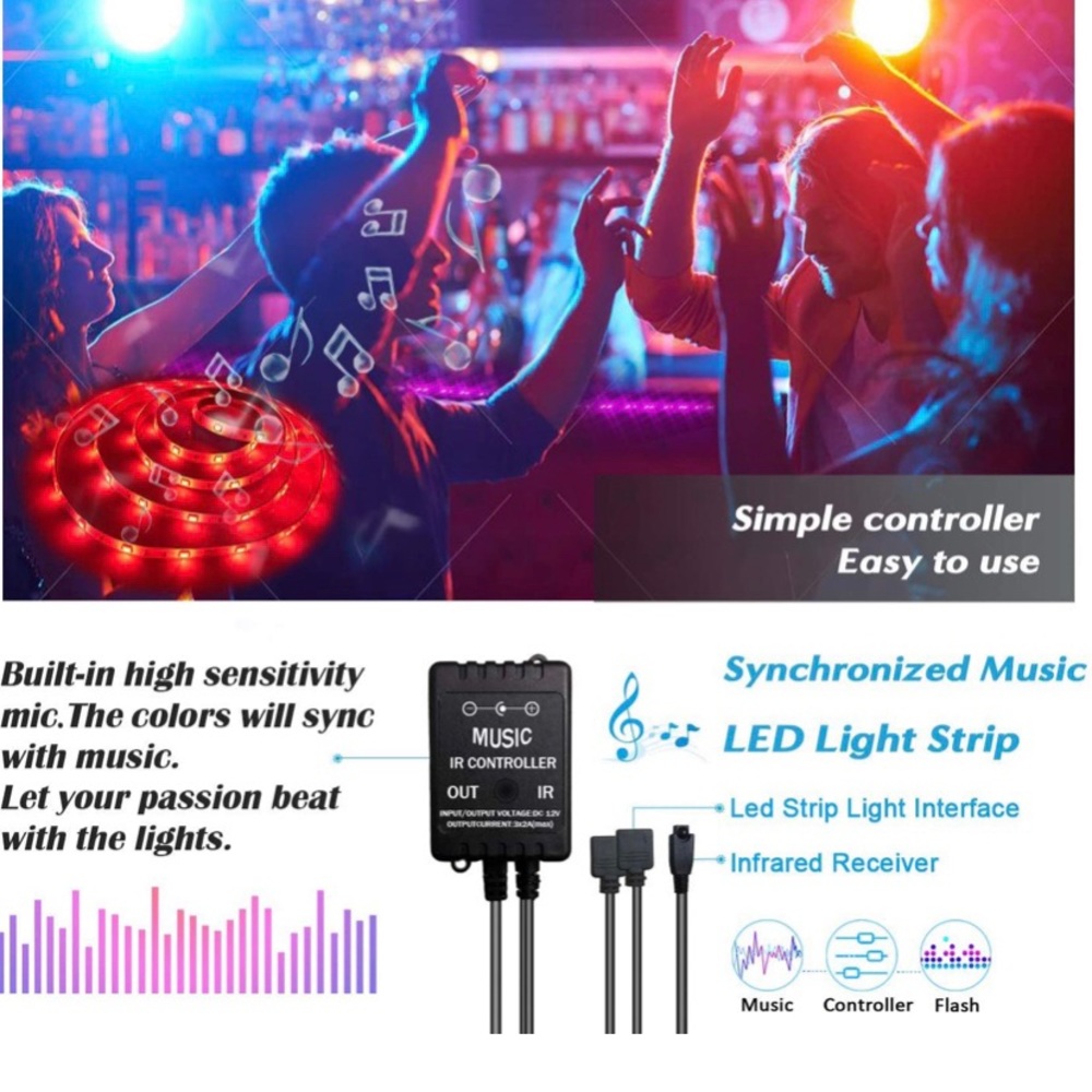 Bluetooth LED LIGHT STRIPS - Picture 4 of 7